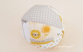 Stoffball für Babys nähen