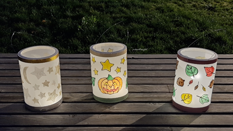 DIY Laternen im Dunkeln