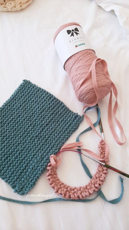 Urlaubs-DIY-Projekt: Topflappen stricken